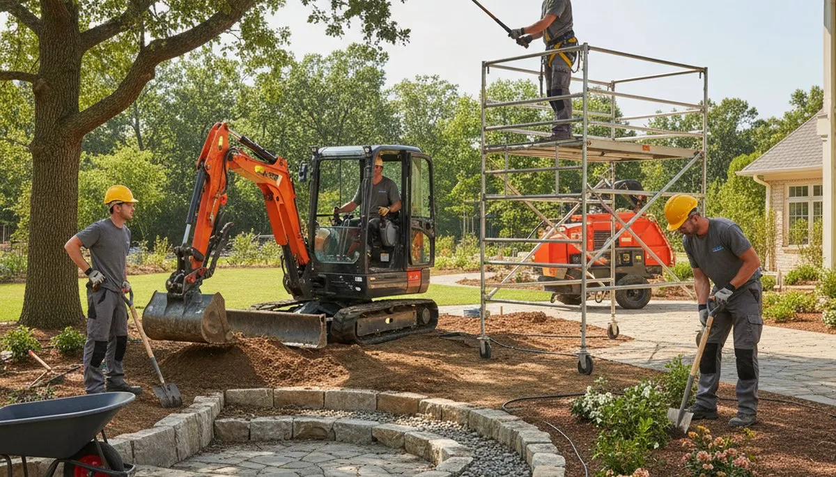 Arbor Tree Care landscaping services in Easton, PA for soil, slopes, and shade management